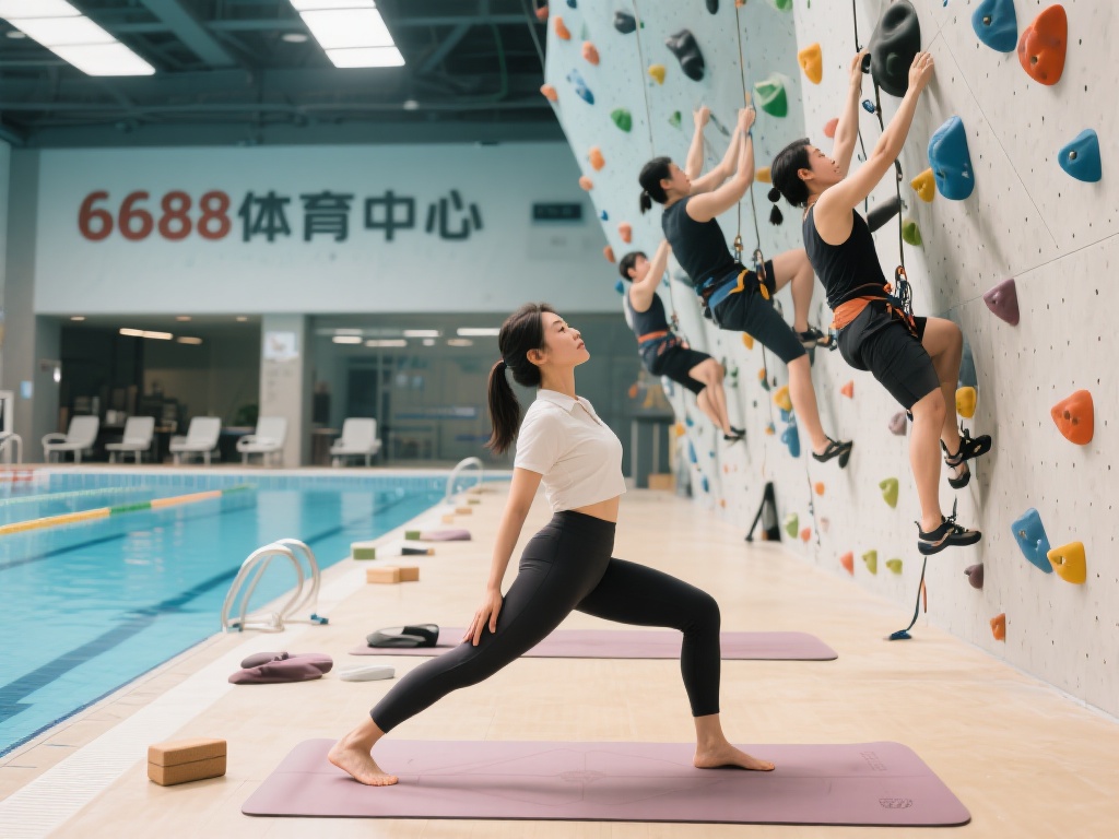 集结运动爱好者,6688体育中心等你巅峰挑战! 李女士是一名办公室白领。在长期的久坐工作环境中,她